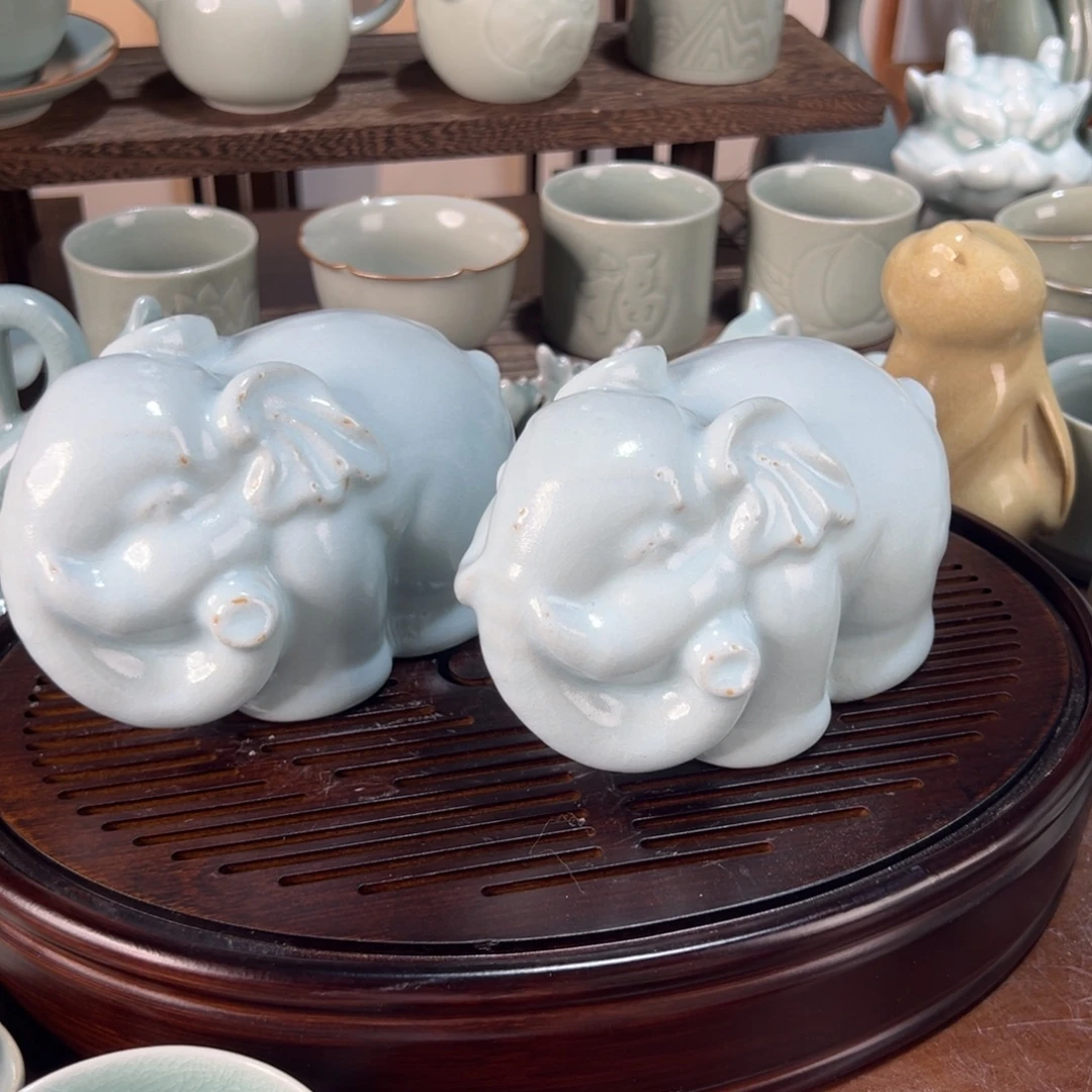 瑕天青大象 不退不换