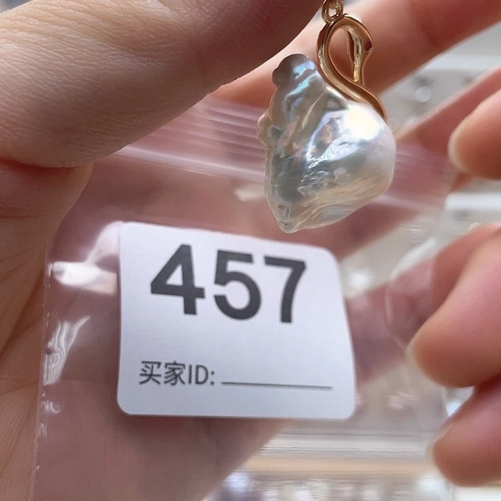 未镶嵌天然珍珠。  漏 漏 漏淡水珍珠