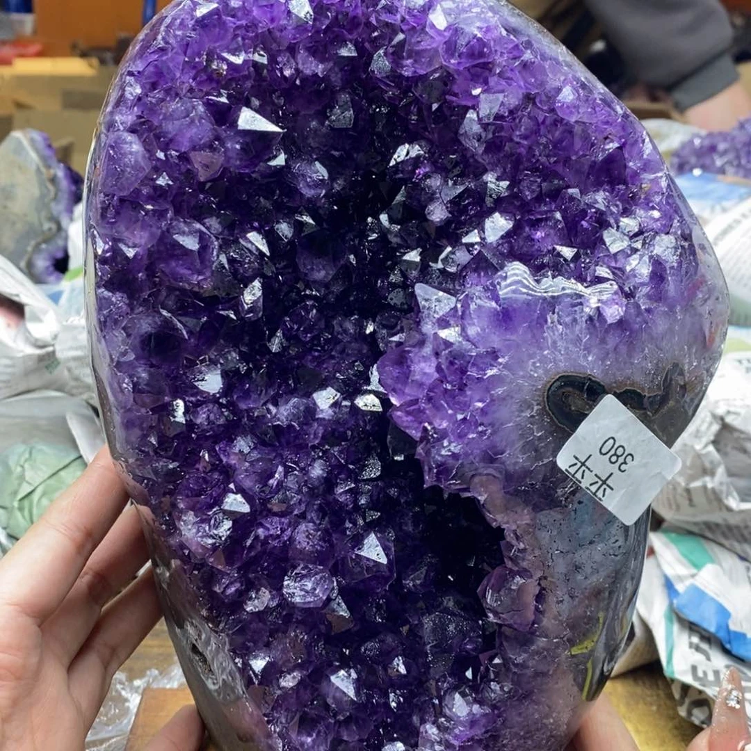 紫晶乌拉圭未镶嵌