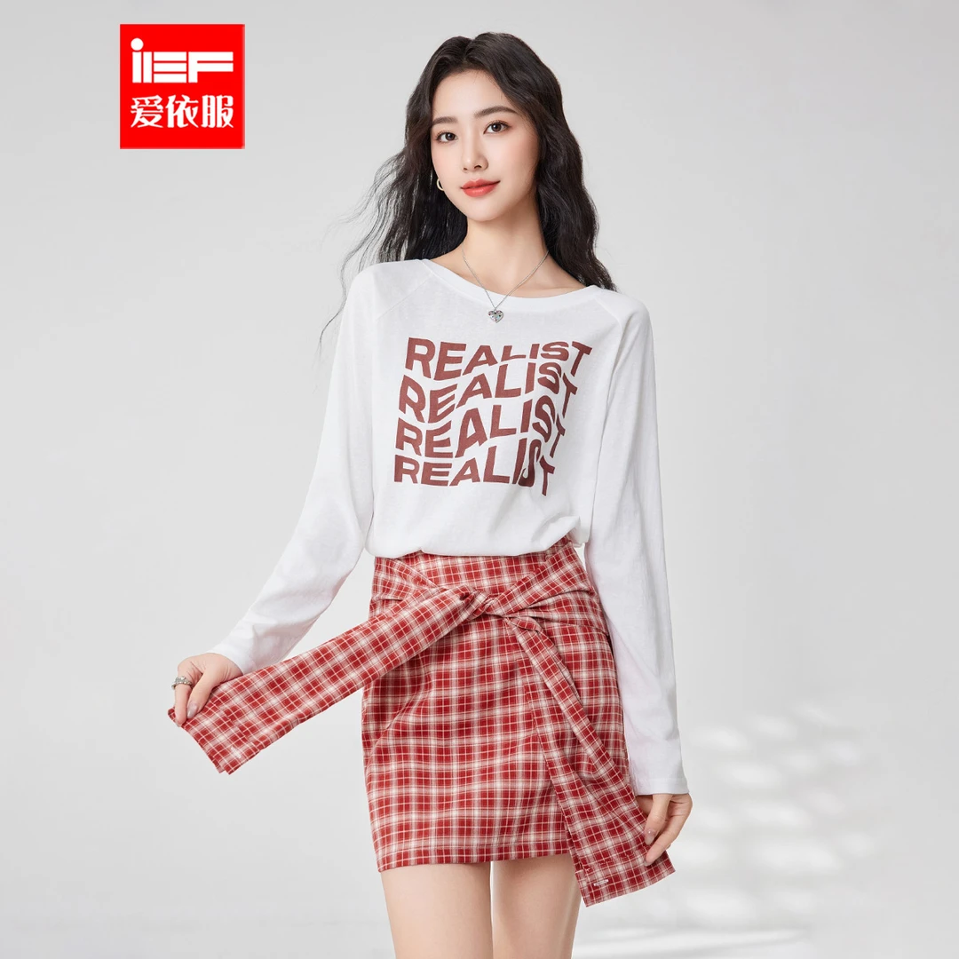 IEF/爱依服时尚套装2025夏季新款美式潮酷个性辣妹休闲风上下套裙