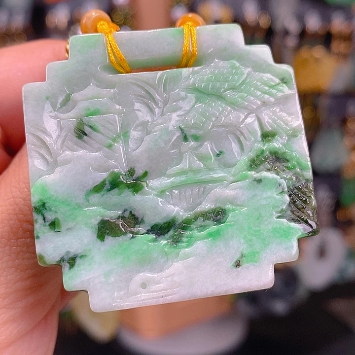 翡翠未镶嵌耳饰翡翠