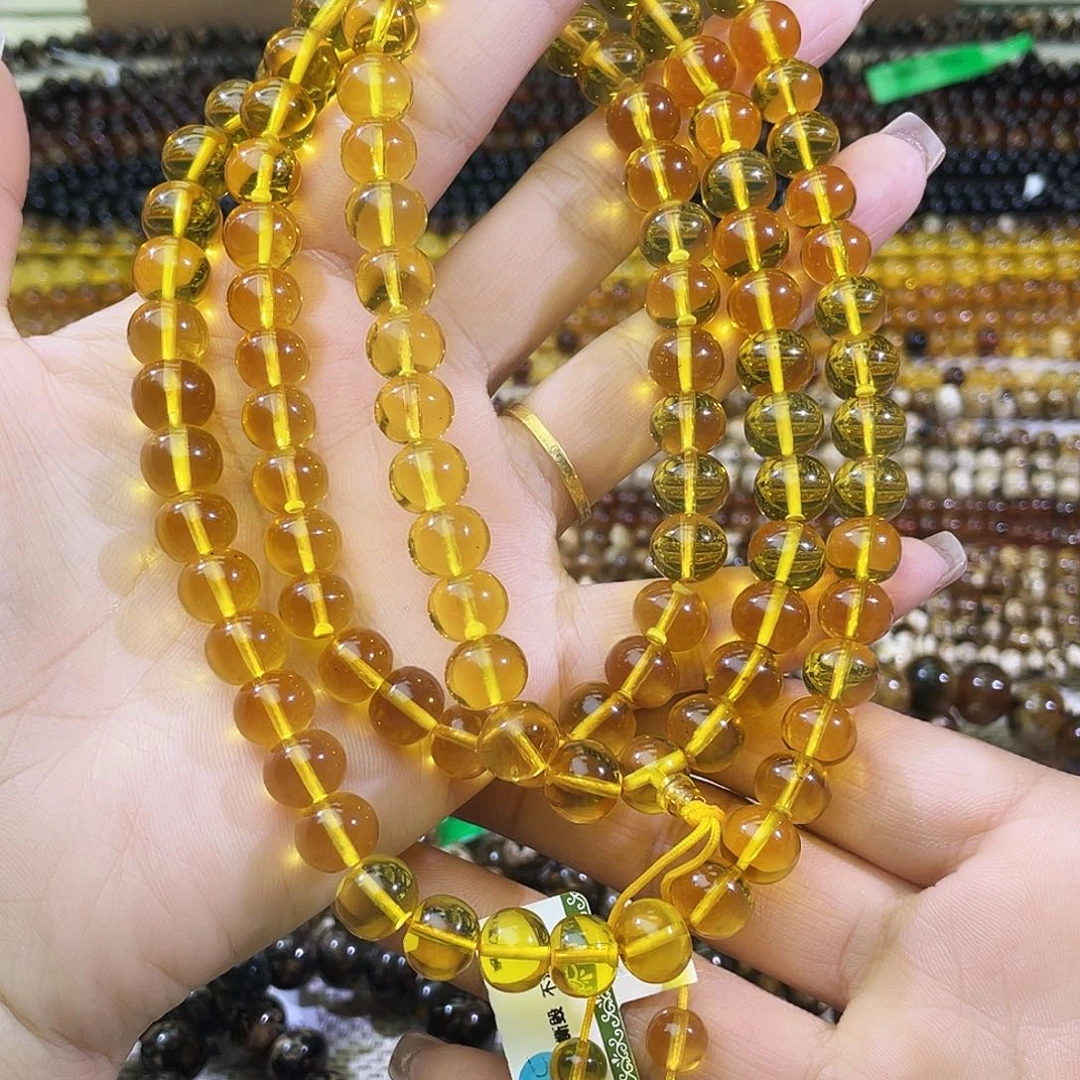 琥珀未镶嵌裸石9+