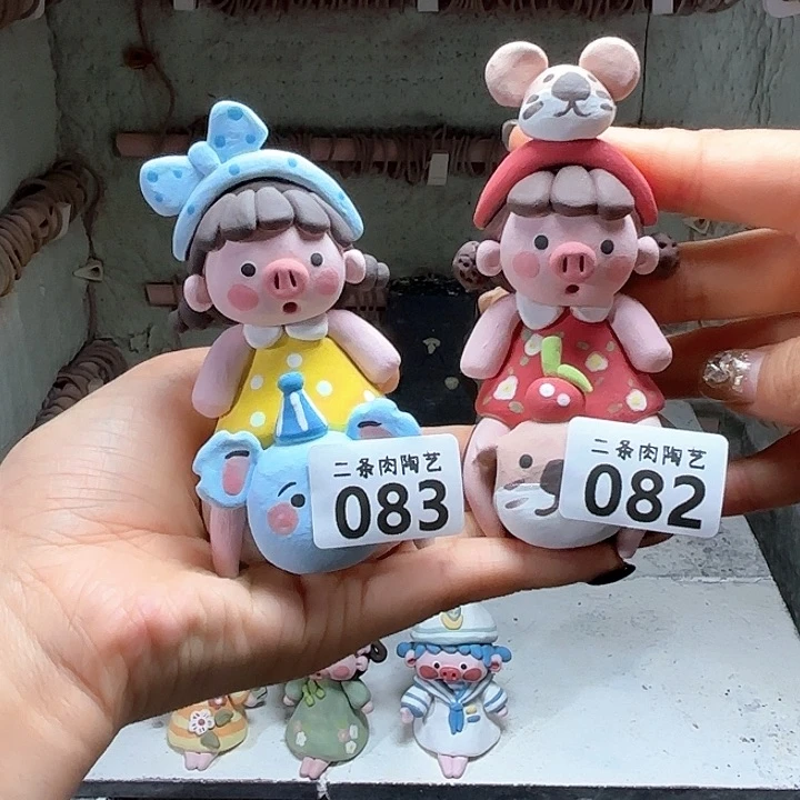 甜***酱摆件景德镇陶瓷摆件猪猪猪