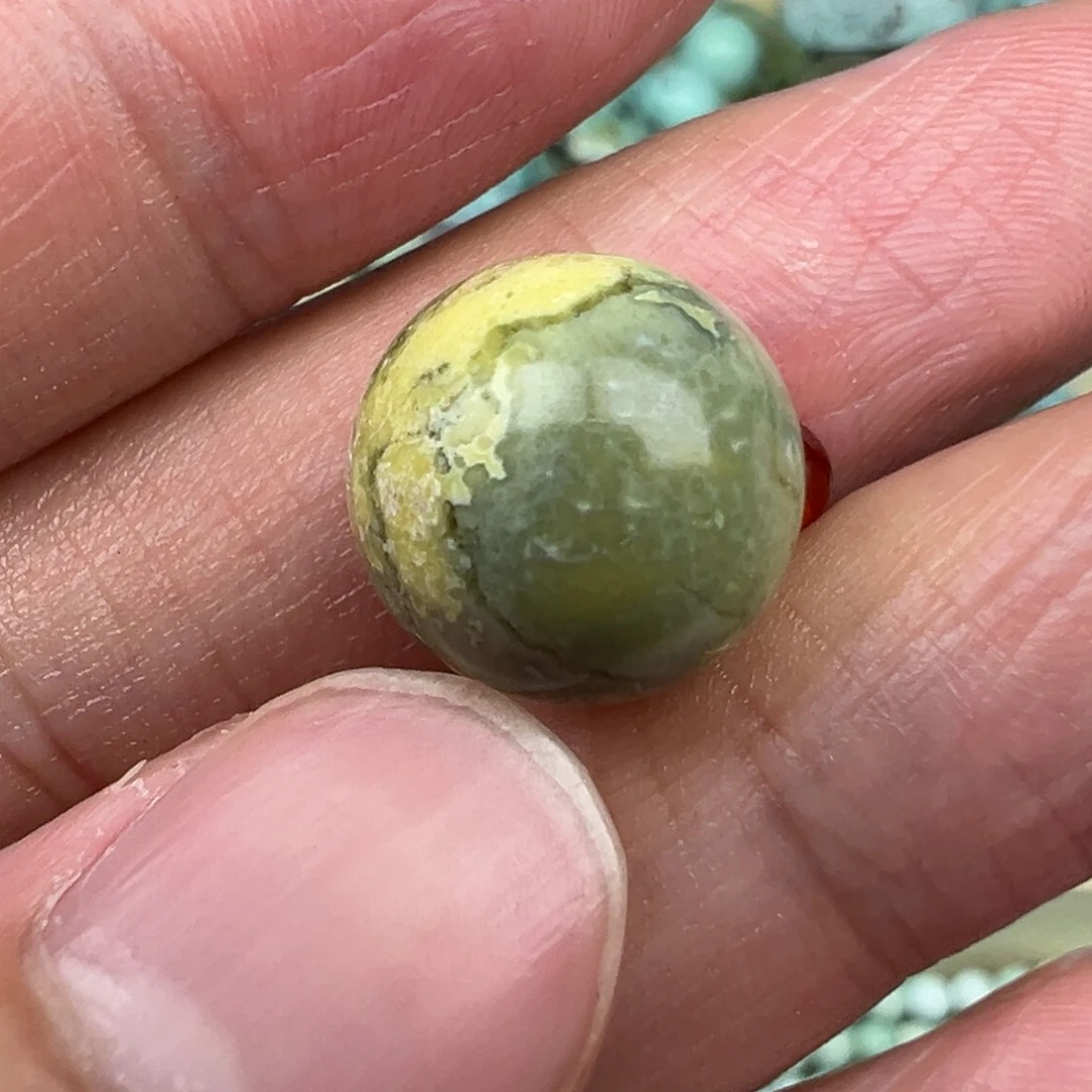 南红玛瑙配饰未镶嵌卡13.4