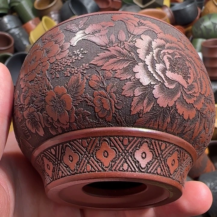 茶杯紫砂全手工紫砂