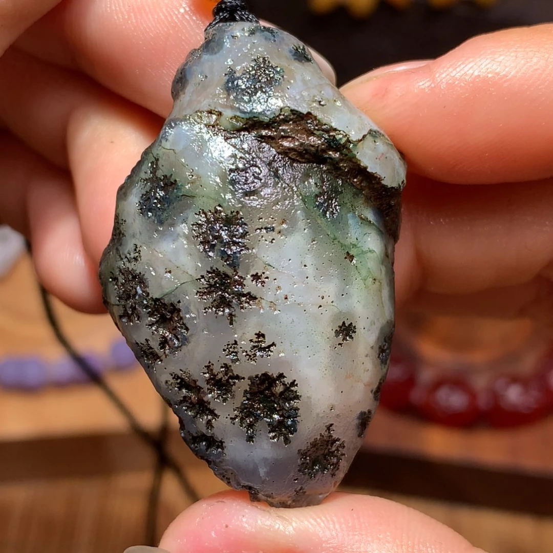 未镶嵌玛瑙/玉髓珠宝半成品