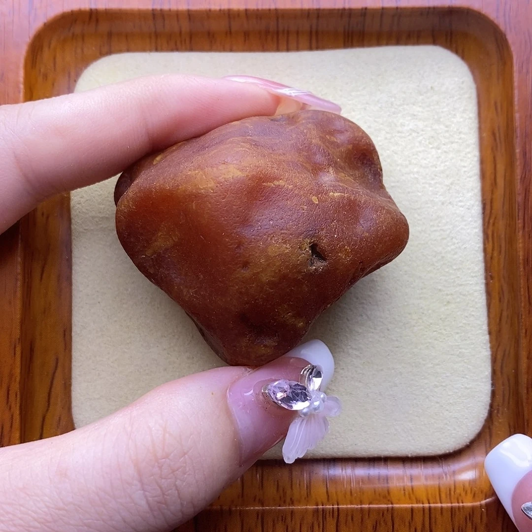 平***乐定制琥珀未镶嵌陈