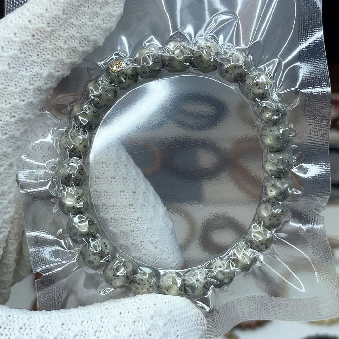 星月菩提吊坠绿幽灵单金