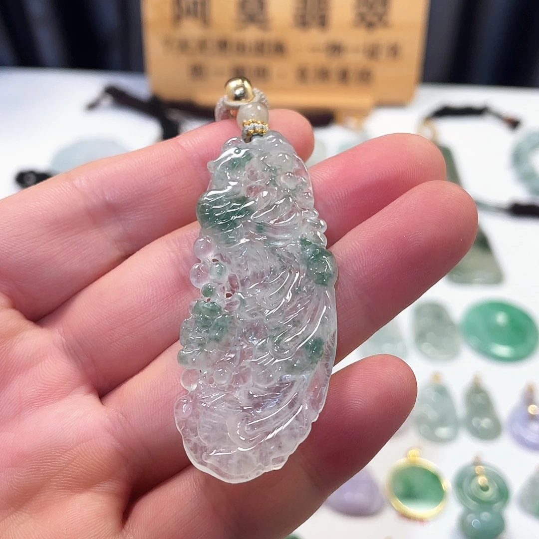 颈饰未镶嵌翡翠凤凰