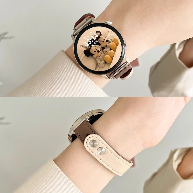 适用小米手表watch s4表带女款皮带41mm腕带小米手表s4表链配件
