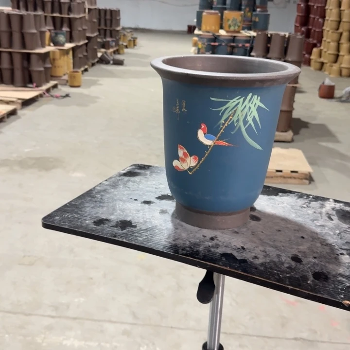 紫砂花盆紫砂花盆破损补发