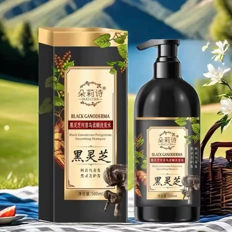 朵莉诗黑灵芝何首乌柔顺洗发水