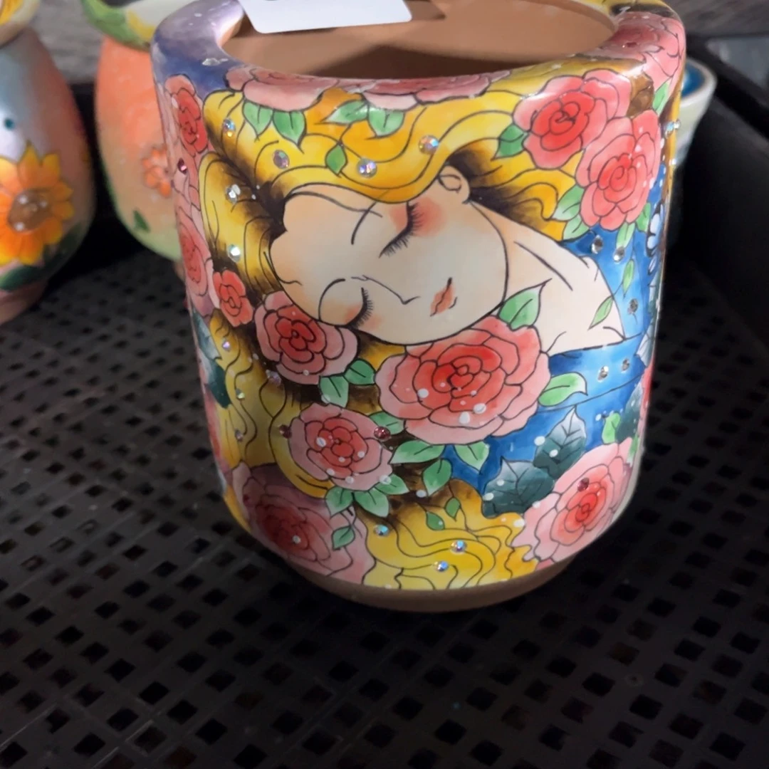 红陶442花盆瑕疵1个