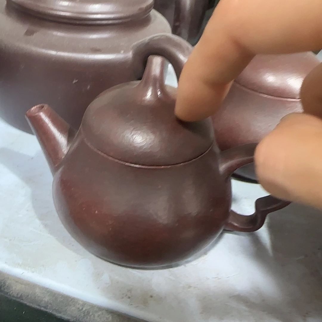 茶壶紫砂民间手艺人全手工制作