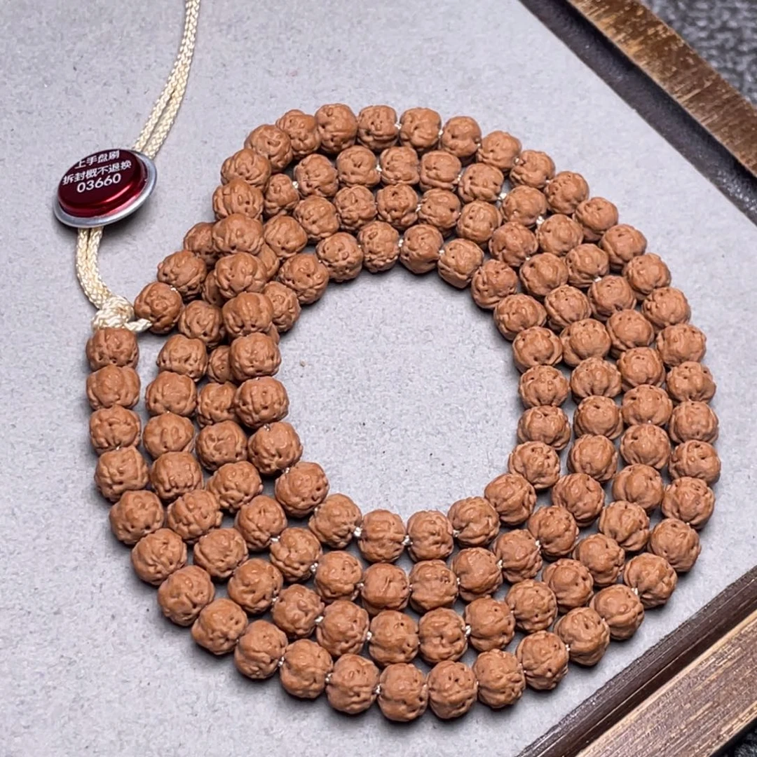 得***缘金刚菩提手串云端梅朵定制款佛手尺寸7