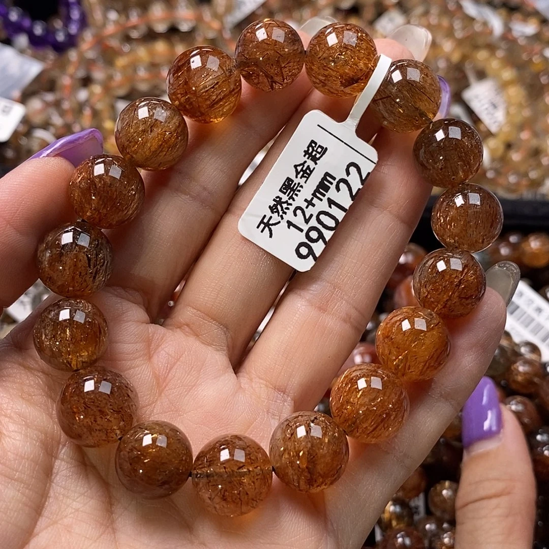 未镶嵌水晶手链水