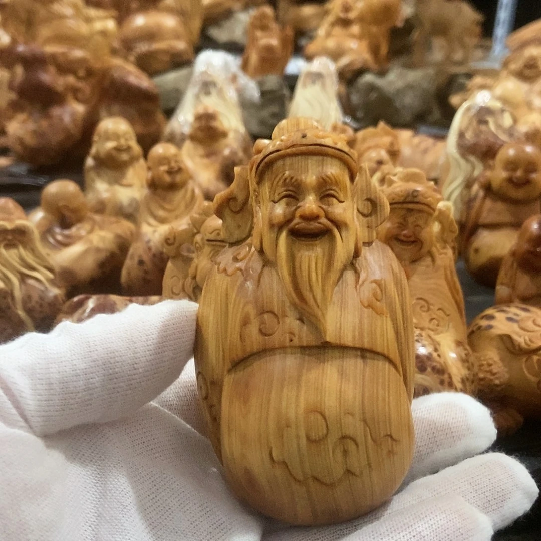 柏木（崖柏）余*刚红油财神