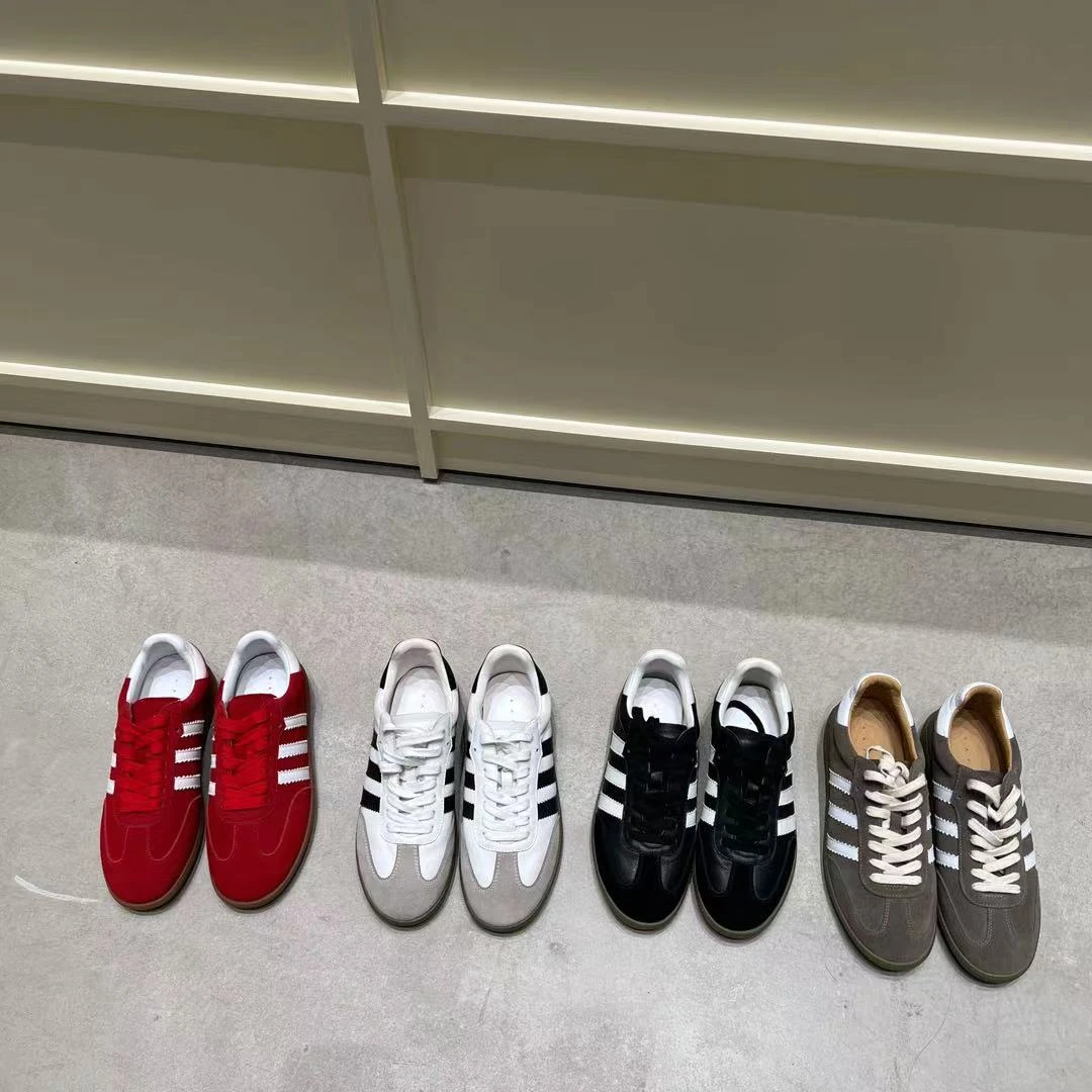 【黎贝卡】【清货】头层牛皮百搭加厚软底经典德训鞋1066-1