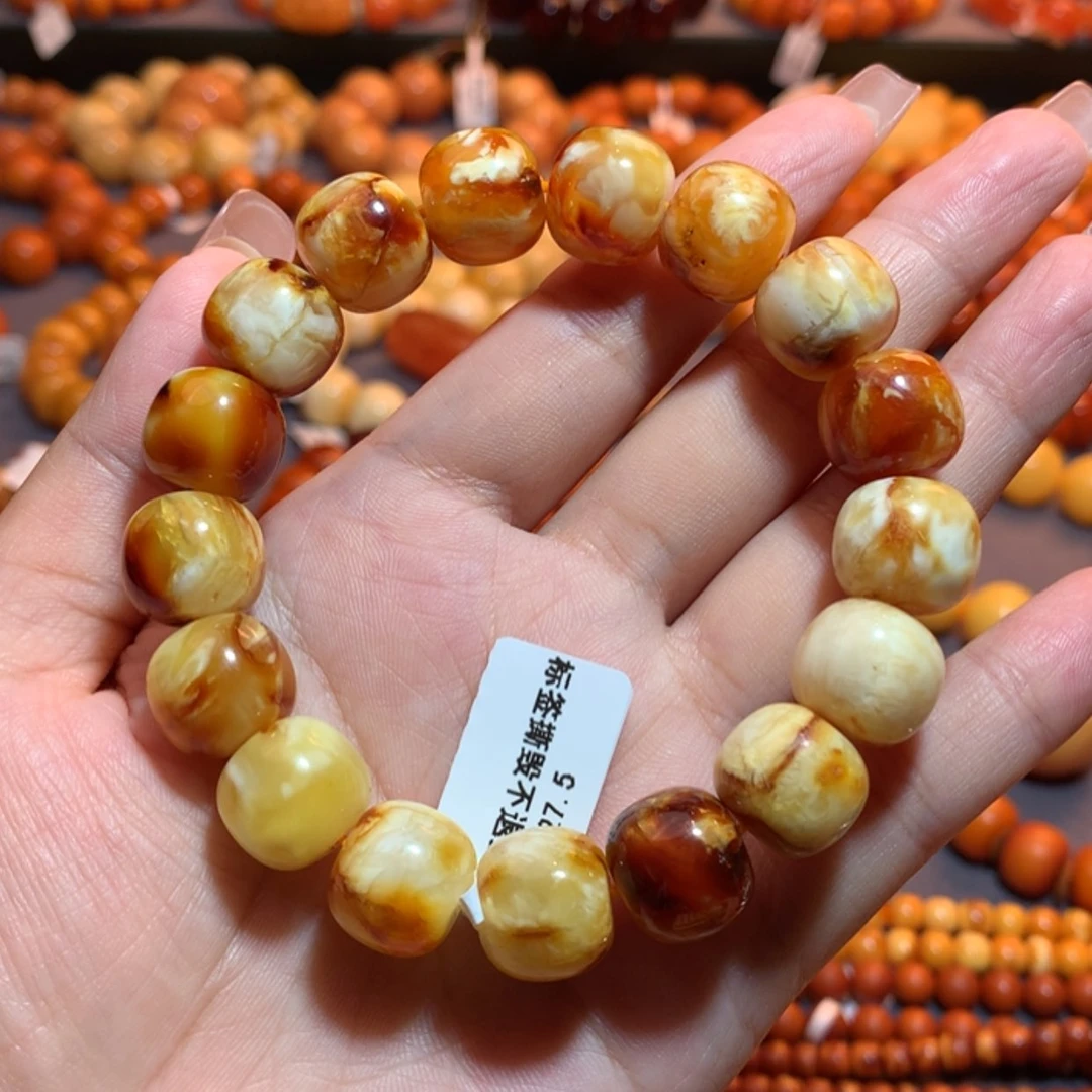 【闪购商品】未镶嵌蜜蜡手串蜜蜡手串