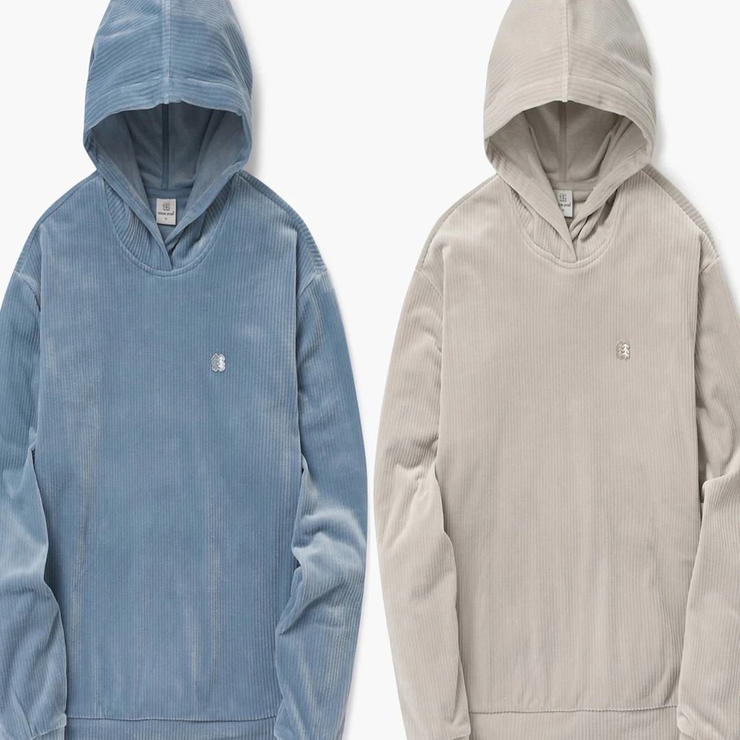 KOLON SPORTS可隆 女款连帽百搭时尚卫衣丝绒百搭