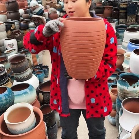 21口33高瑕疵一个盆子。