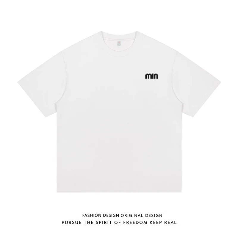 【小标】圆领体恤打底衫短袖t恤宽松男女半袖上衣夏季潮DT01-G549