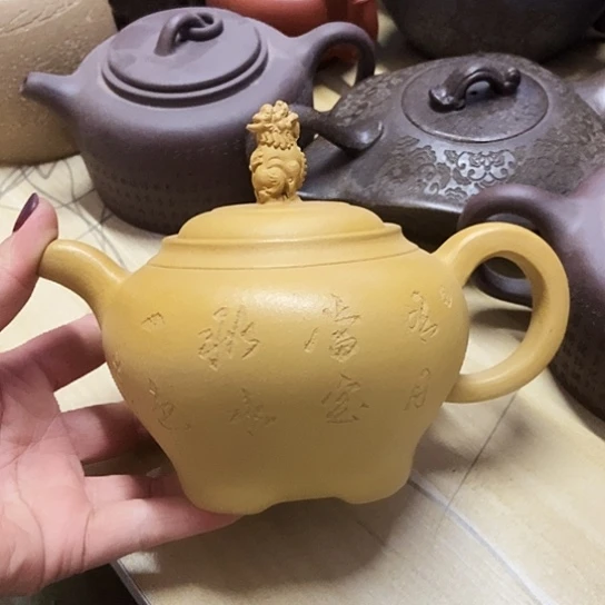 全手工制作宜兴紫砂壶