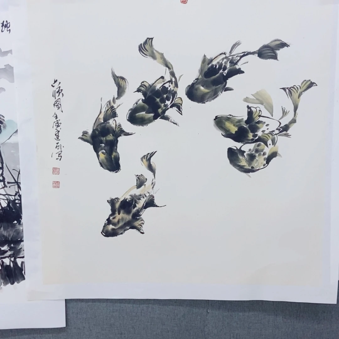 国画手写手绘国画作品33