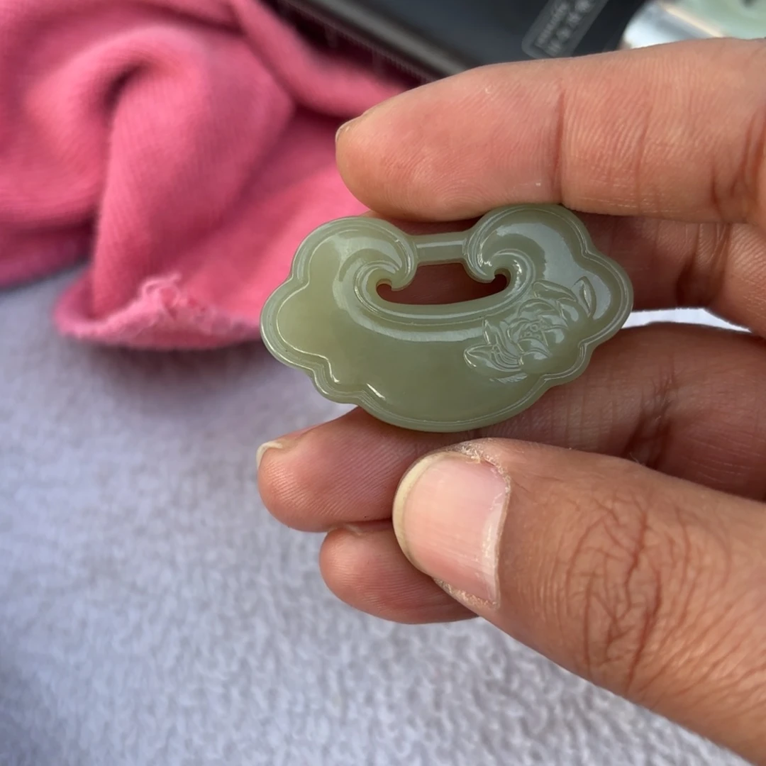 和田玉如意41尺寸定制不退换未镶嵌