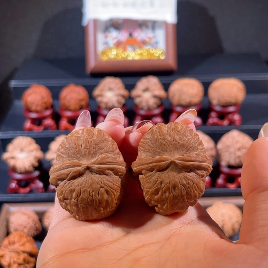 宝***宝文玩核桃把件元宝