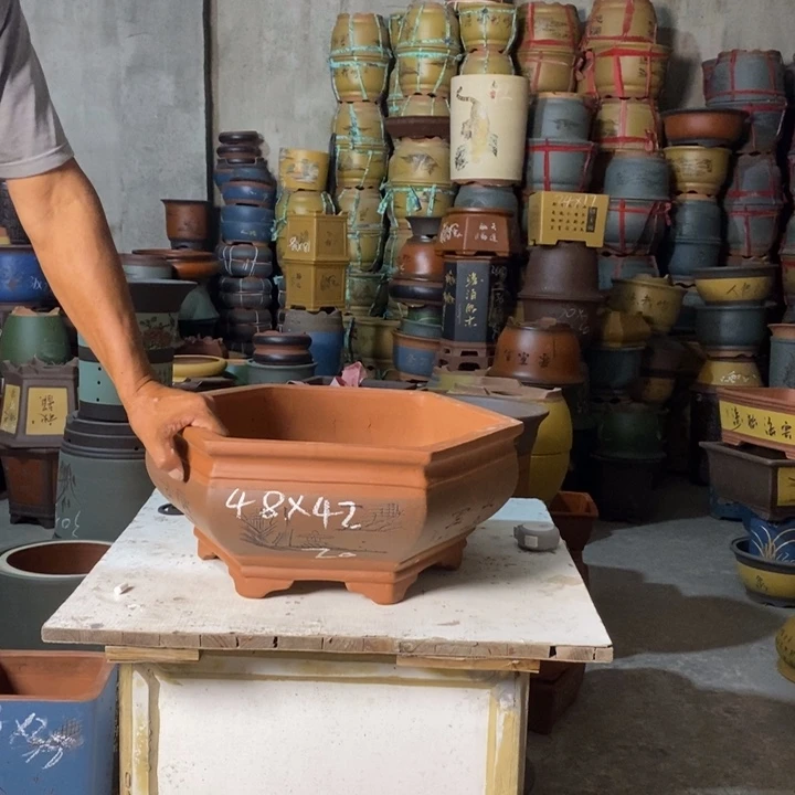 紫砂花盆紫砂茶具