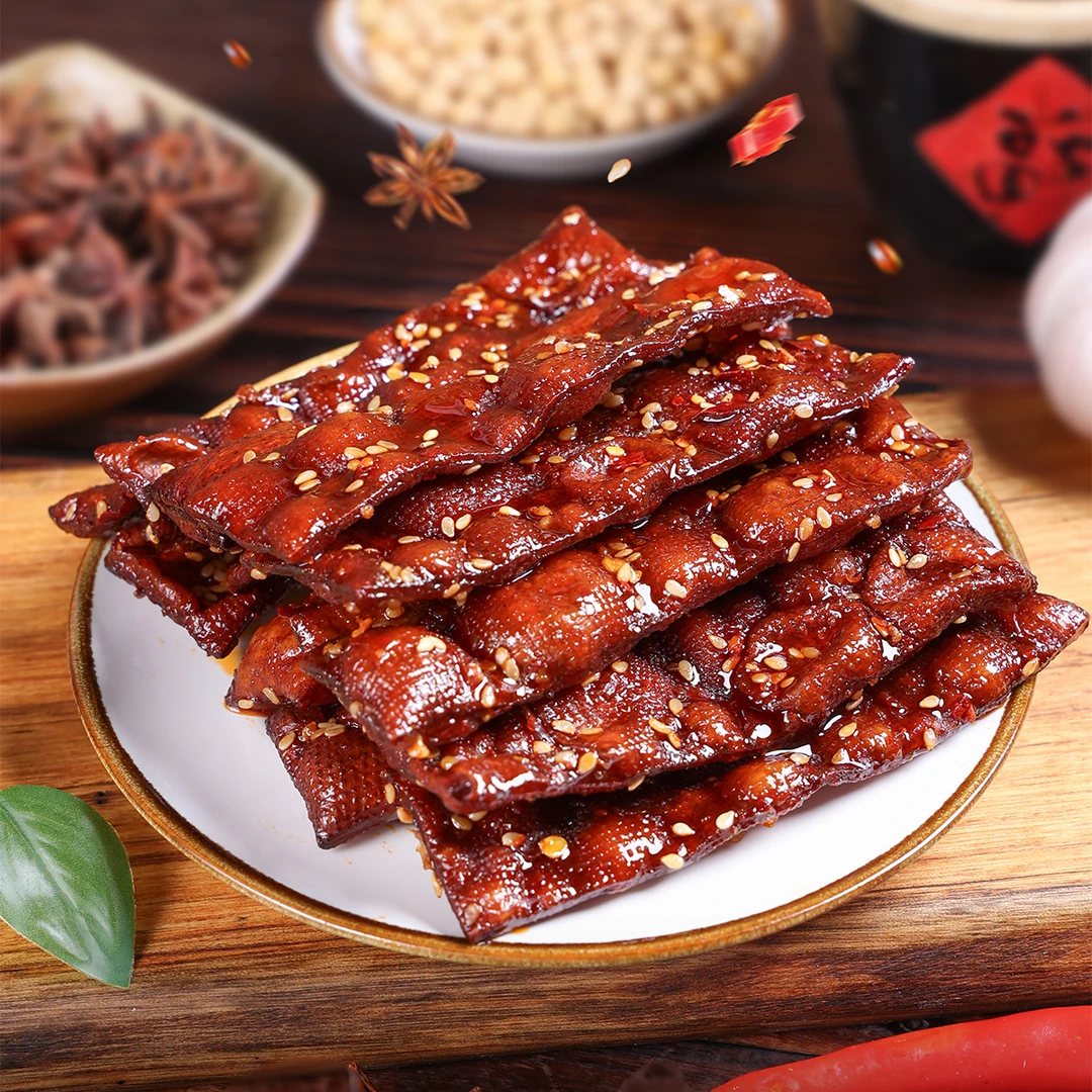 湖南特产泡泡干豆干豆皮爆爆辣片爆辣味休闲零食手撕解馋怀旧小吃