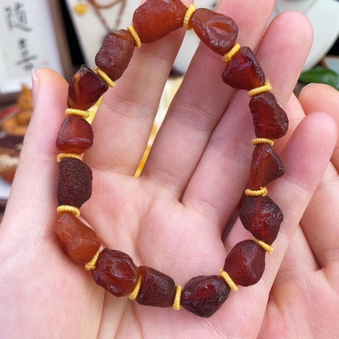 琥珀未镶嵌珠宝奇石