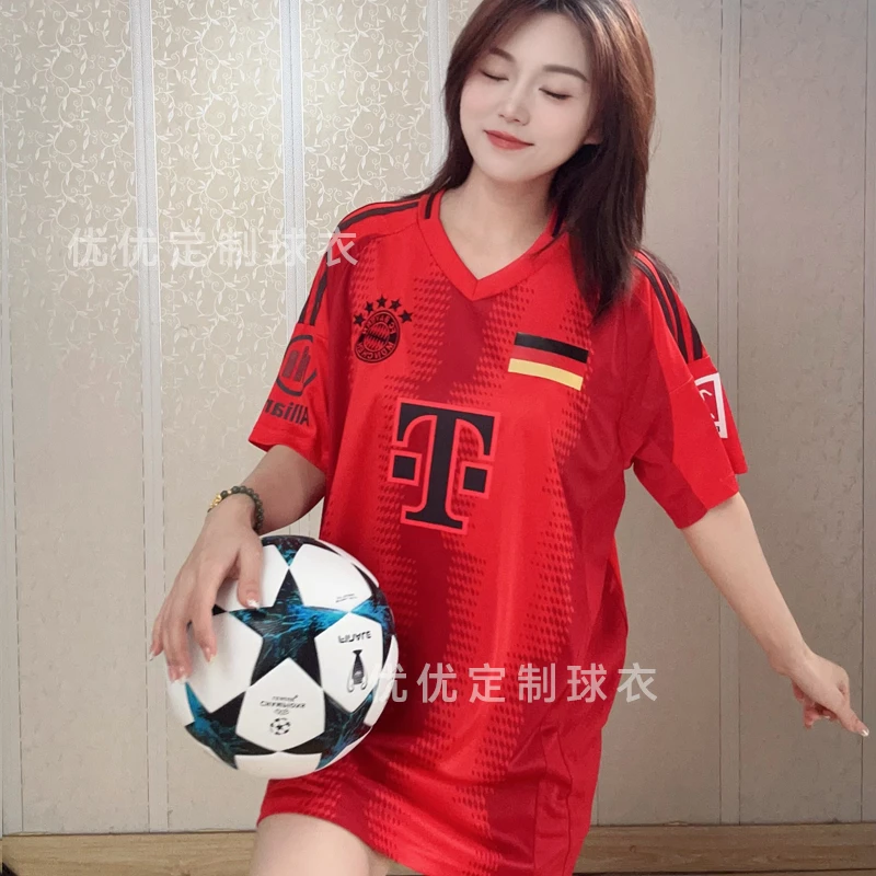 超A级2425拜仁球衣慕尼黑主场球员版球迷穆勒穆西亚拉凯恩戴维斯