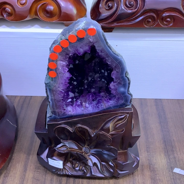 紫晶大型摆件（非配饰）未镶嵌