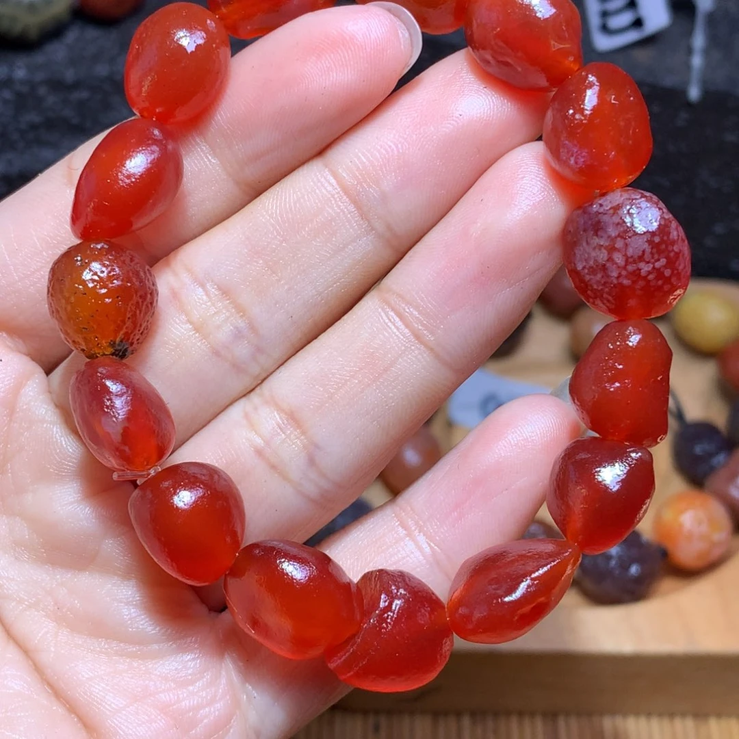 未镶嵌玛瑙/玉髓珠宝半成品