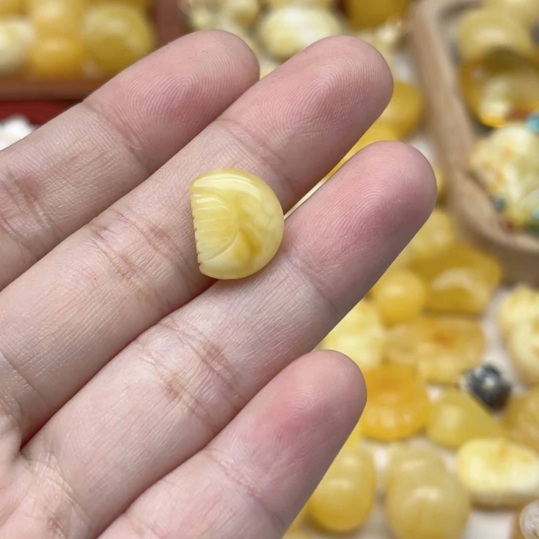 裸石蜜蜡未镶嵌天然