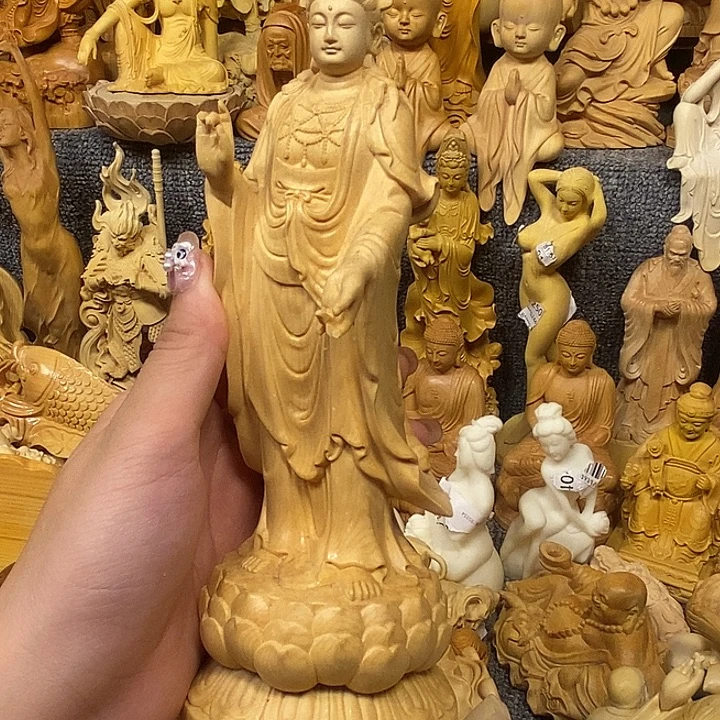 黄杨木黄杨木瑕疵观音