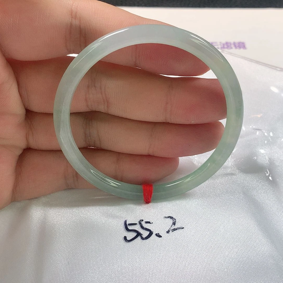 翡翠手镯（圆镯）未镶嵌353号