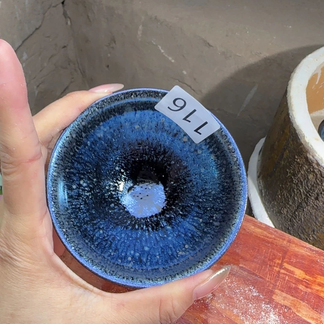 茶盏文凤窑柴烧现场开窑！！！