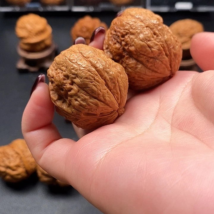 吊坠文玩核桃麟甲金蟾38