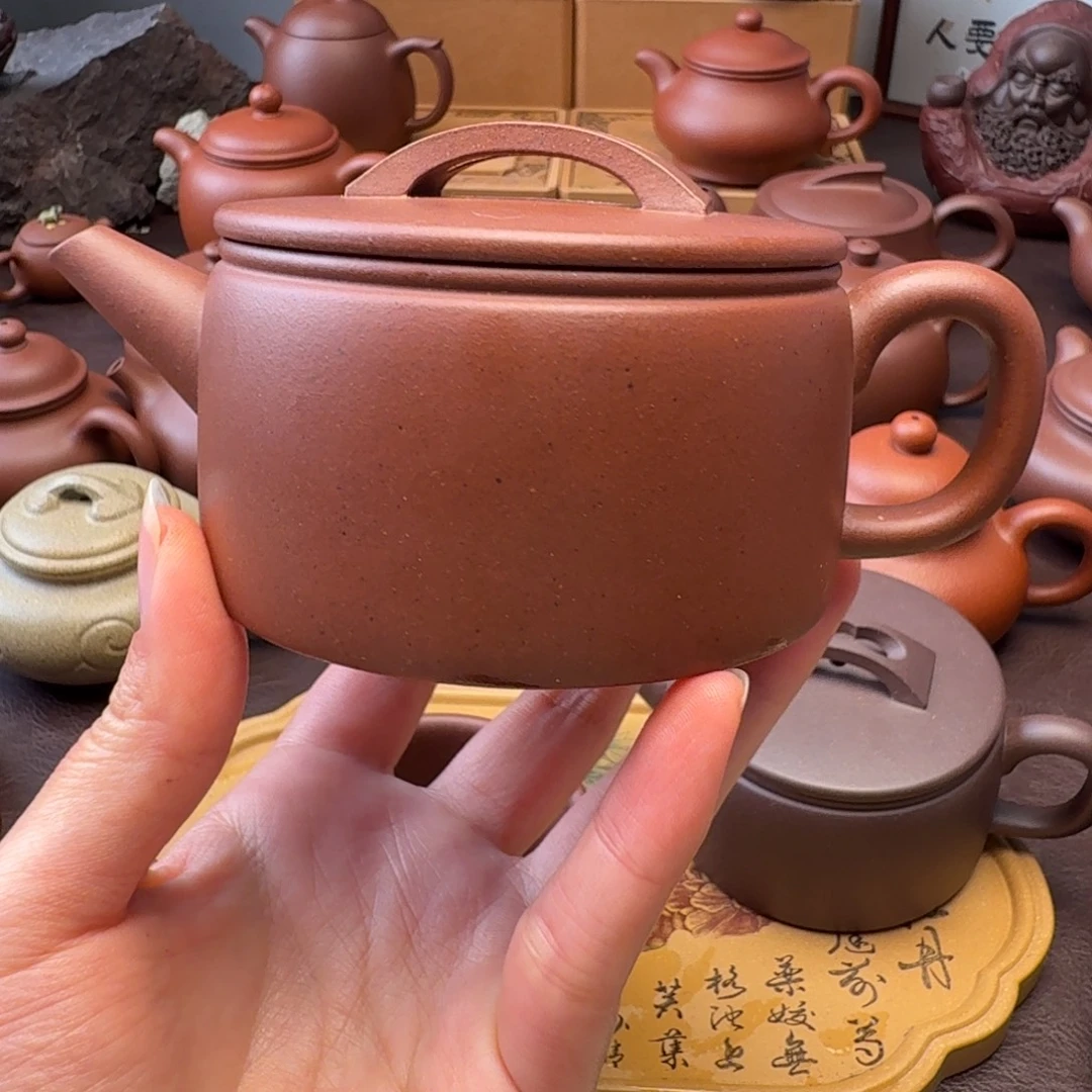 L***y茶壶紫砂特练紫泥  汗瓦  200