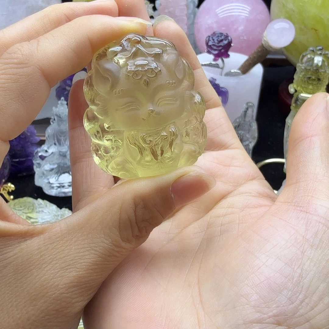 水晶摆件未镶嵌水晶爱****开