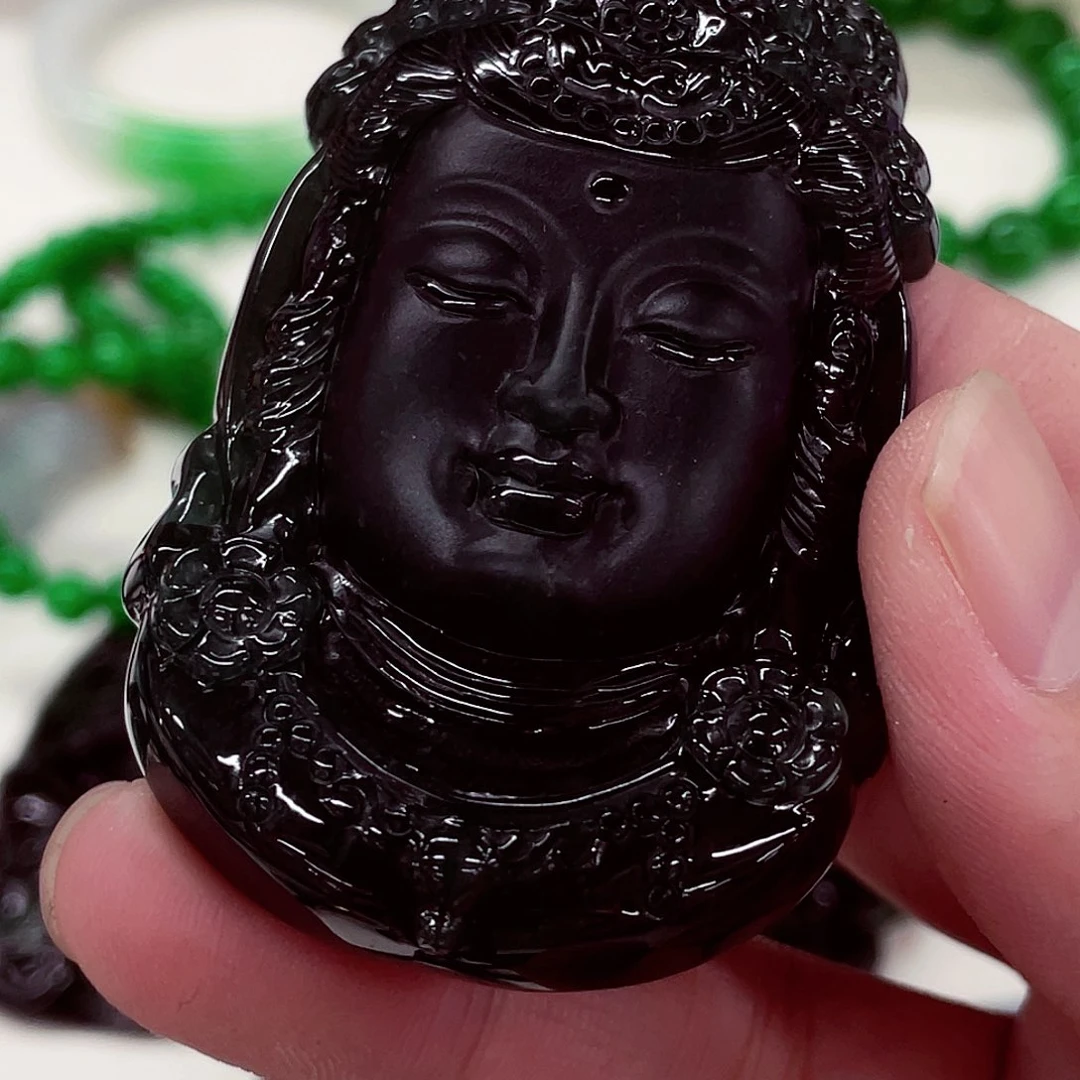 翡翠未镶嵌颈饰先鉴后发一物一证