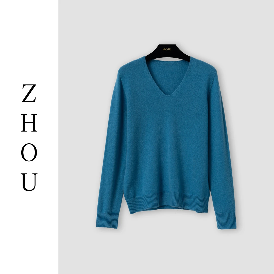 （周哥甄选）蓝色上衣-31427