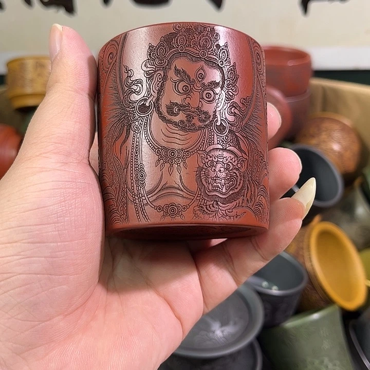 茶杯紫砂全手工紫砂主人杯