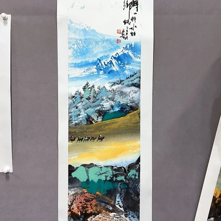 国画亲笔手绘放心去藏