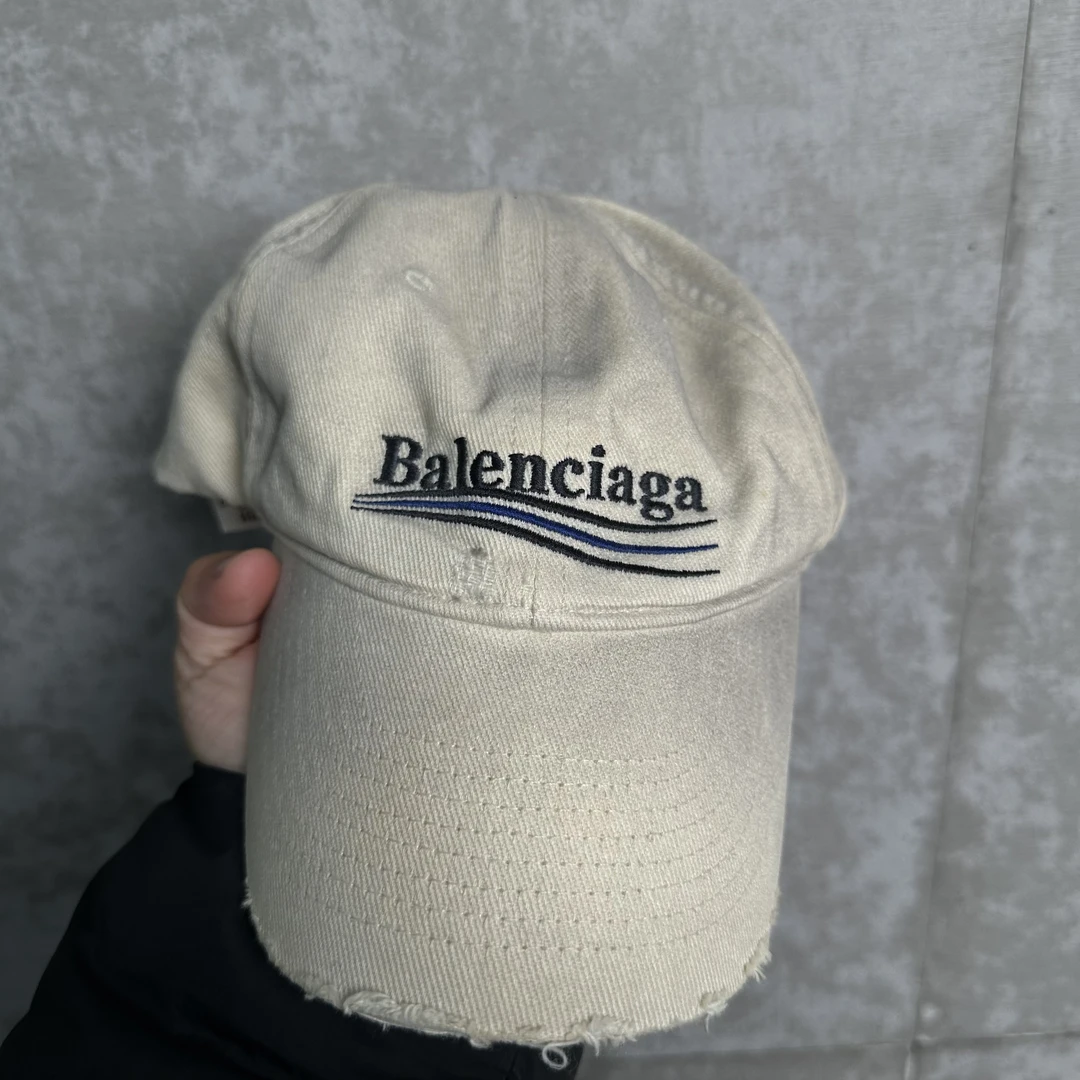未使用 Balenciaga/巴黎世家 L*1/巴黎世家/刺绣l棒球帽/12663/JP