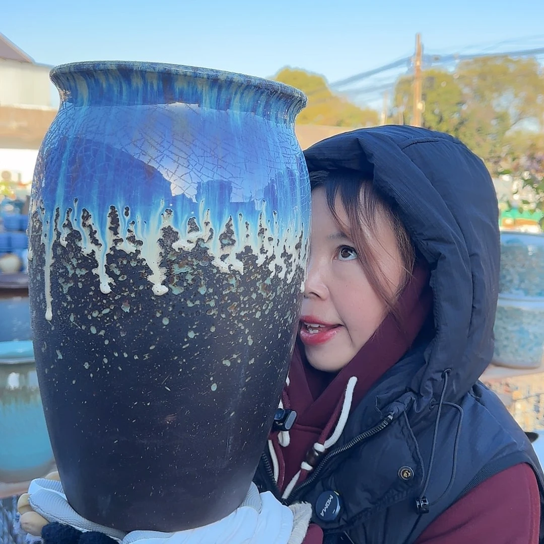 王嫂花盆1226-375高32口20