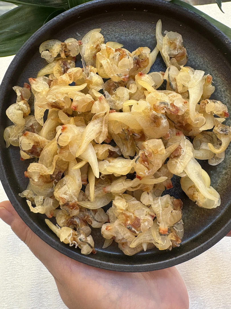 丹东东港黄蚬子肉干去内脏开袋即食海鲜干货零食